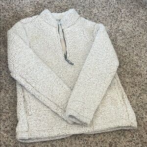 Time and Tru Cream Sherpa Jacket